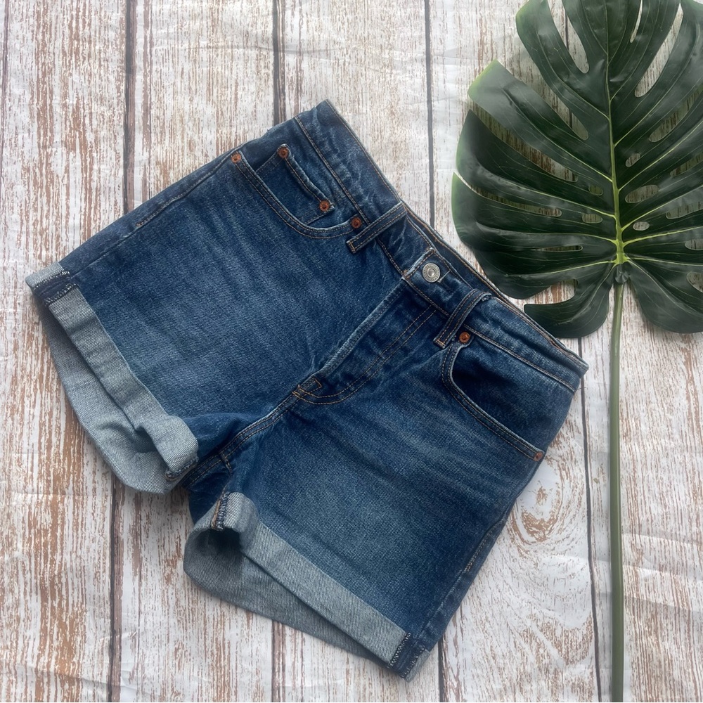Levi's Blue Denim Jean Shorts